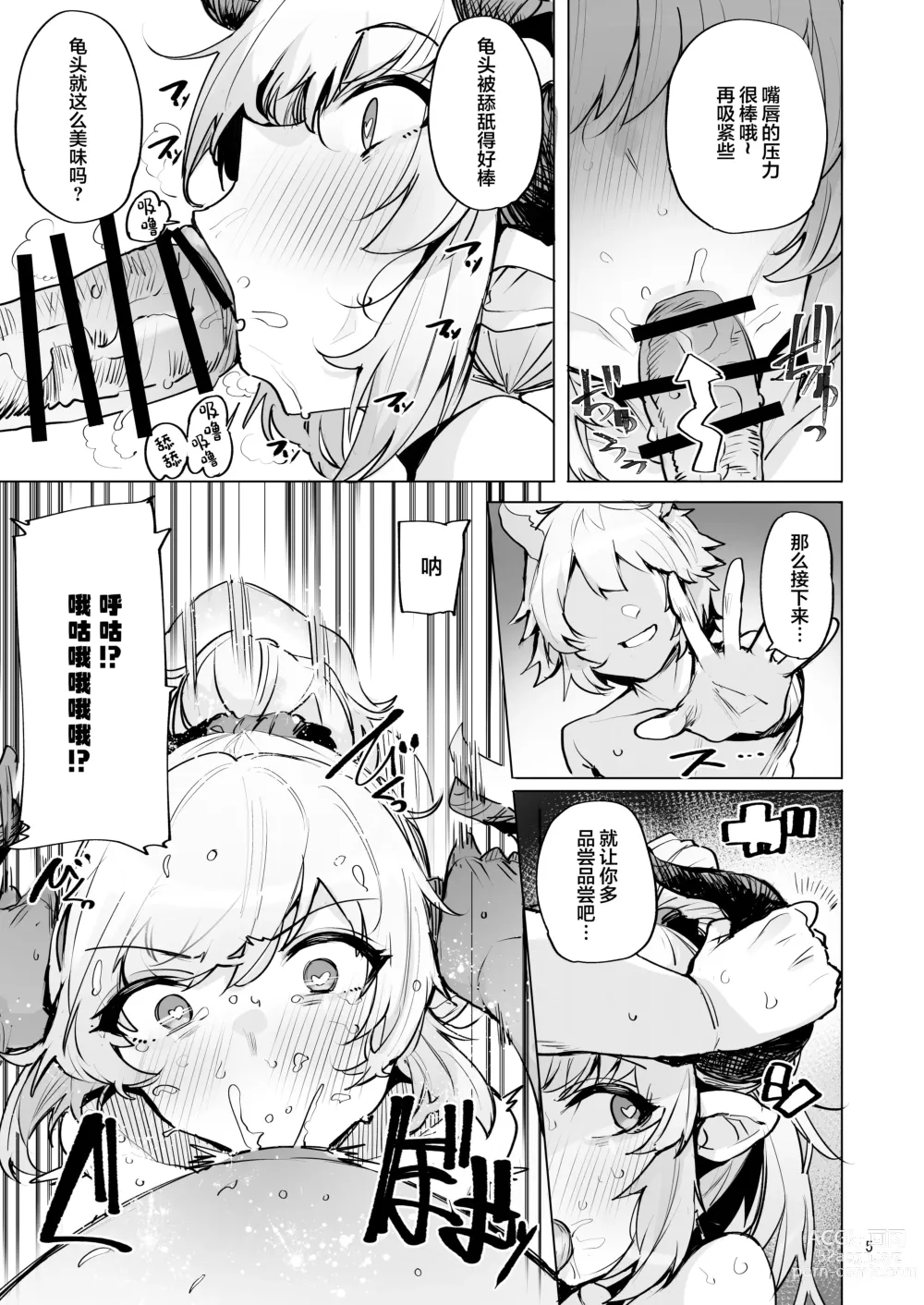 Page 6 of doujinshi Ochita Himegimi summer