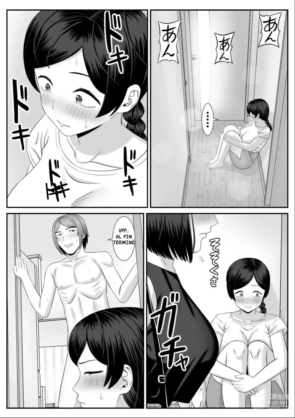 Page 4 of doujinshi Less no Hahaoya ga Yarichin no Musuko ni Semarareru