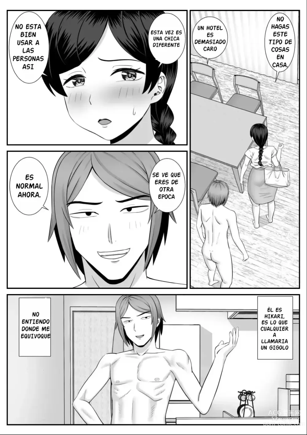 Page 5 of doujinshi Less no Hahaoya ga Yarichin no Musuko ni Semarareru