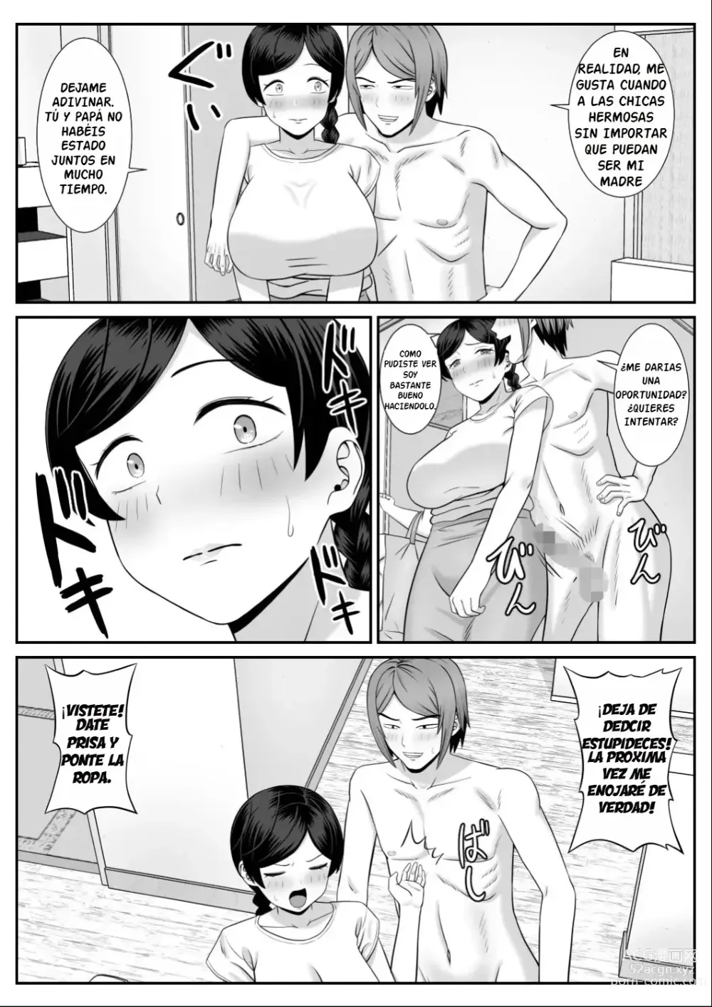 Page 6 of doujinshi Less no Hahaoya ga Yarichin no Musuko ni Semarareru