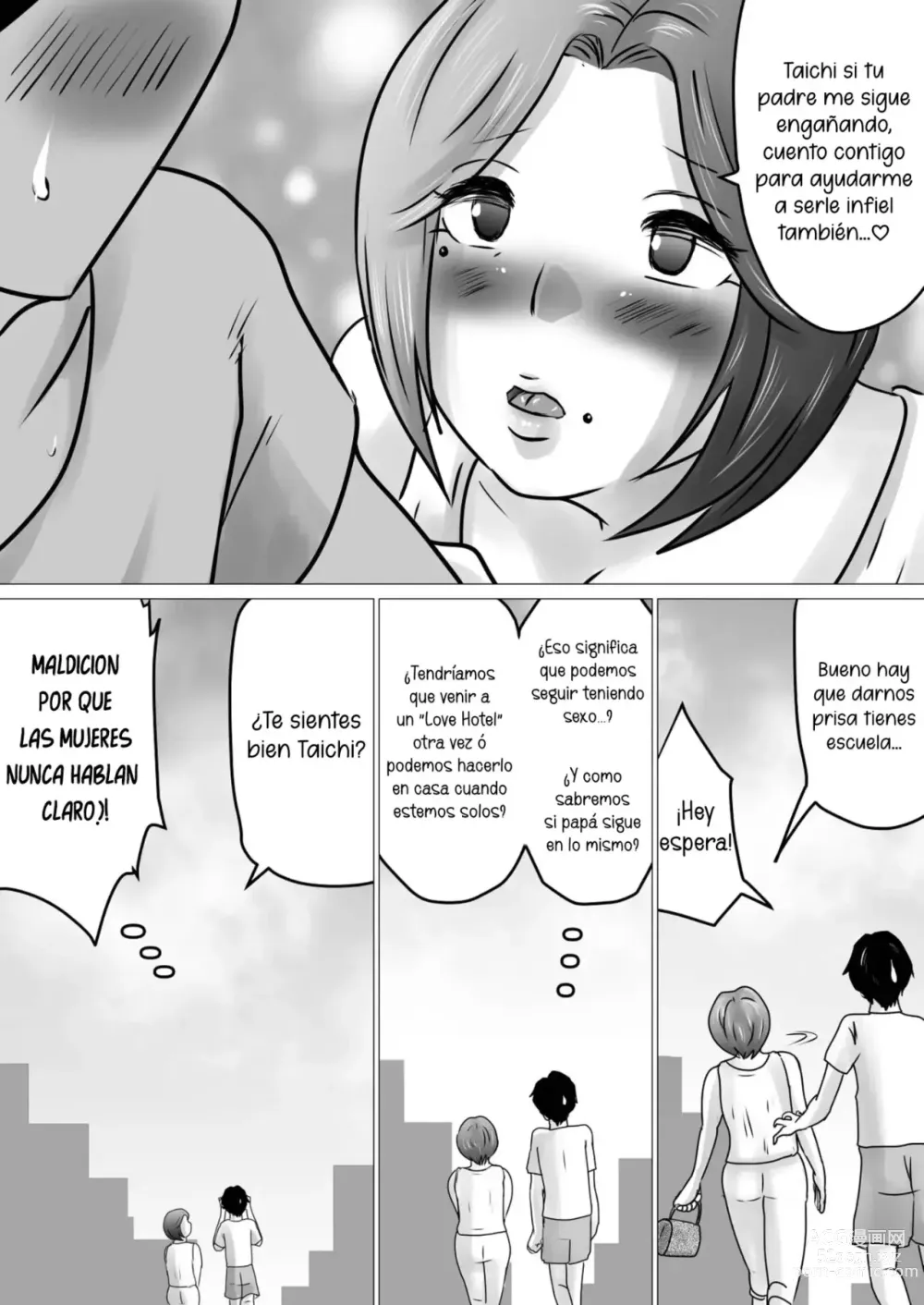 Page 59 of doujinshi Pase la noche con mama en un love hotel