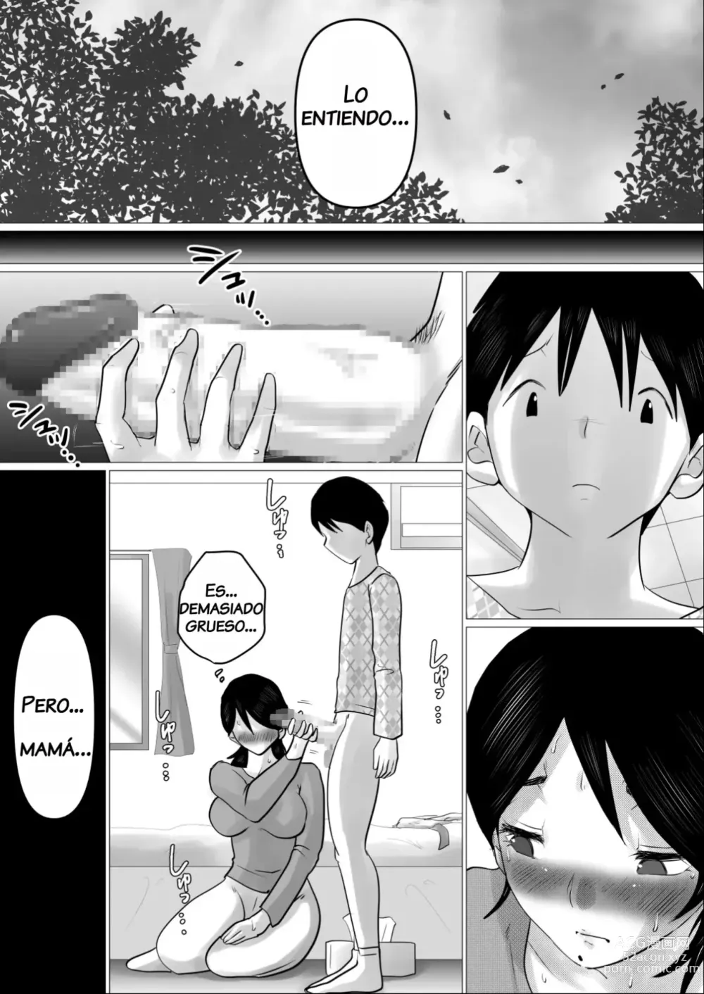 Page 11 of doujinshi Madre a la que le pidieron sexo como regalo por aprobar el examen