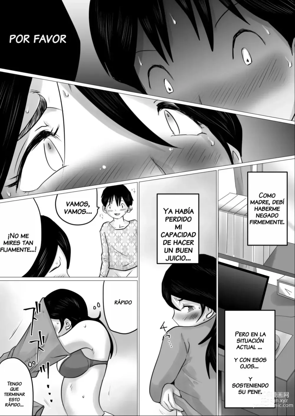 Page 13 of doujinshi Madre a la que le pidieron sexo como regalo por aprobar el examen