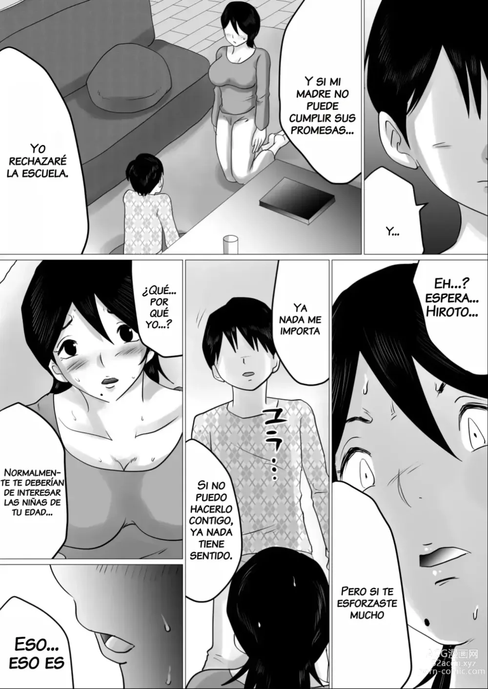 Page 3 of doujinshi Madre a la que le pidieron sexo como regalo por aprobar el examen