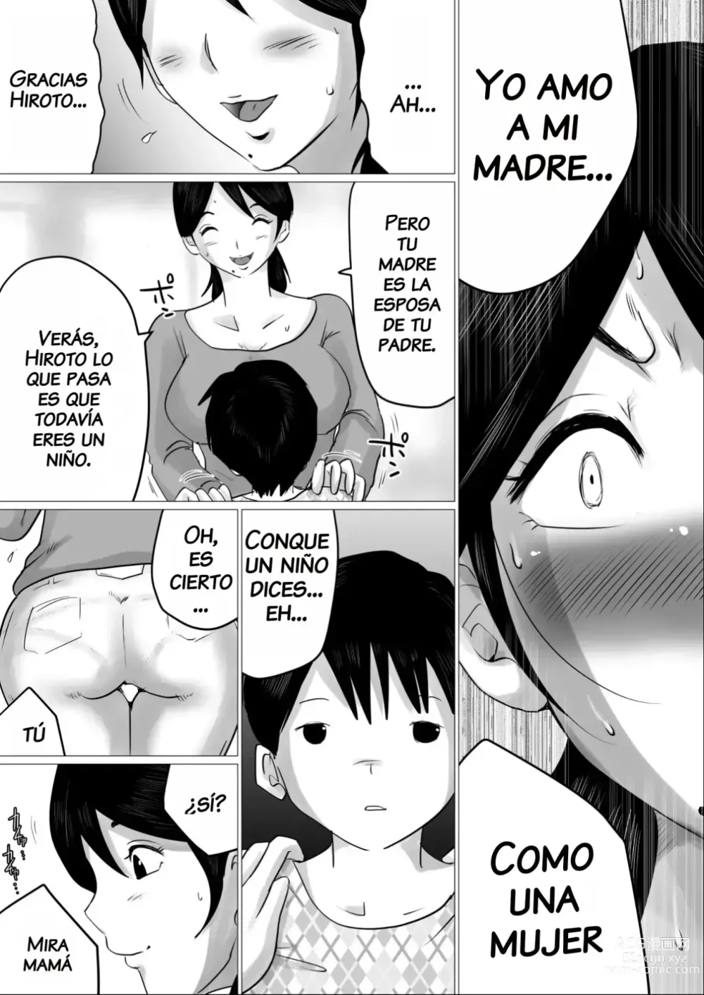 Page 4 of doujinshi Madre a la que le pidieron sexo como regalo por aprobar el examen