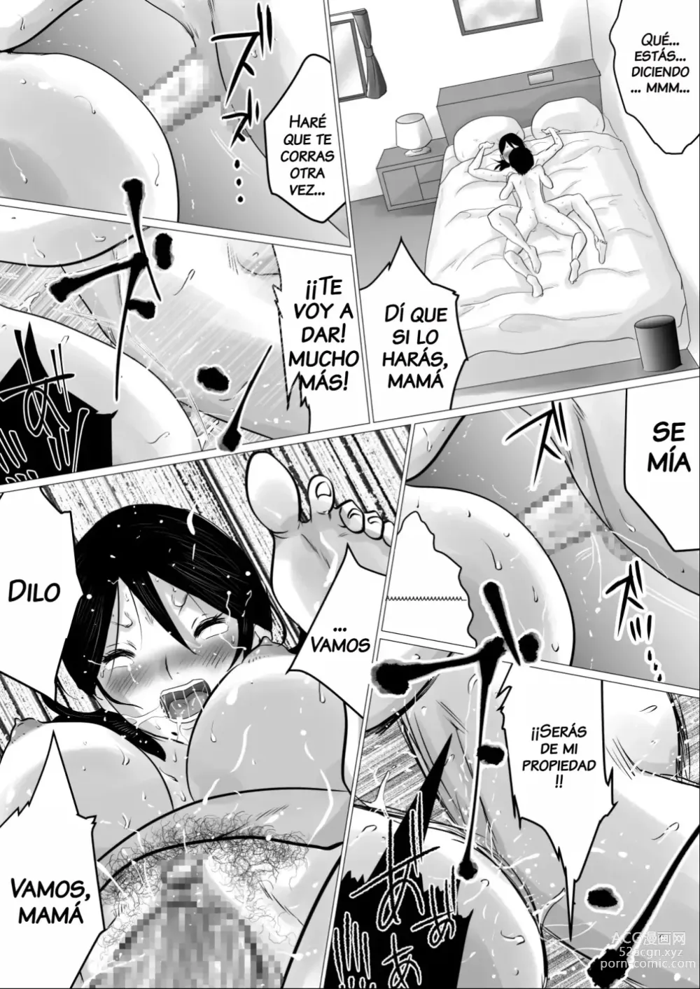 Page 38 of doujinshi Madre a la que le pidieron sexo como regalo por aprobar el examen