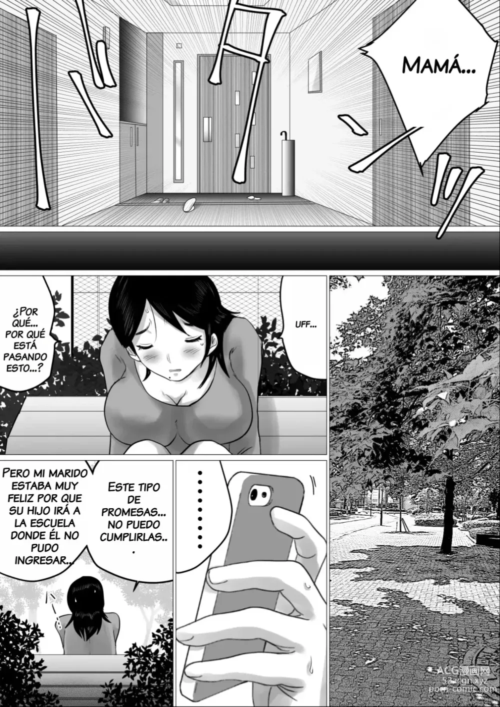 Page 7 of doujinshi Madre a la que le pidieron sexo como regalo por aprobar el examen