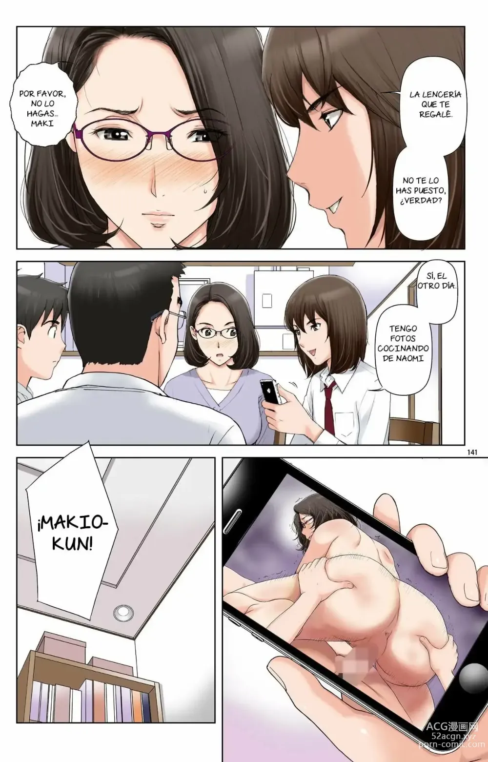 Page 141 of doujinshi Cómo mi madre se convirtio en la esclava sexual de mi amigo 1 ~Vision de Naomi~