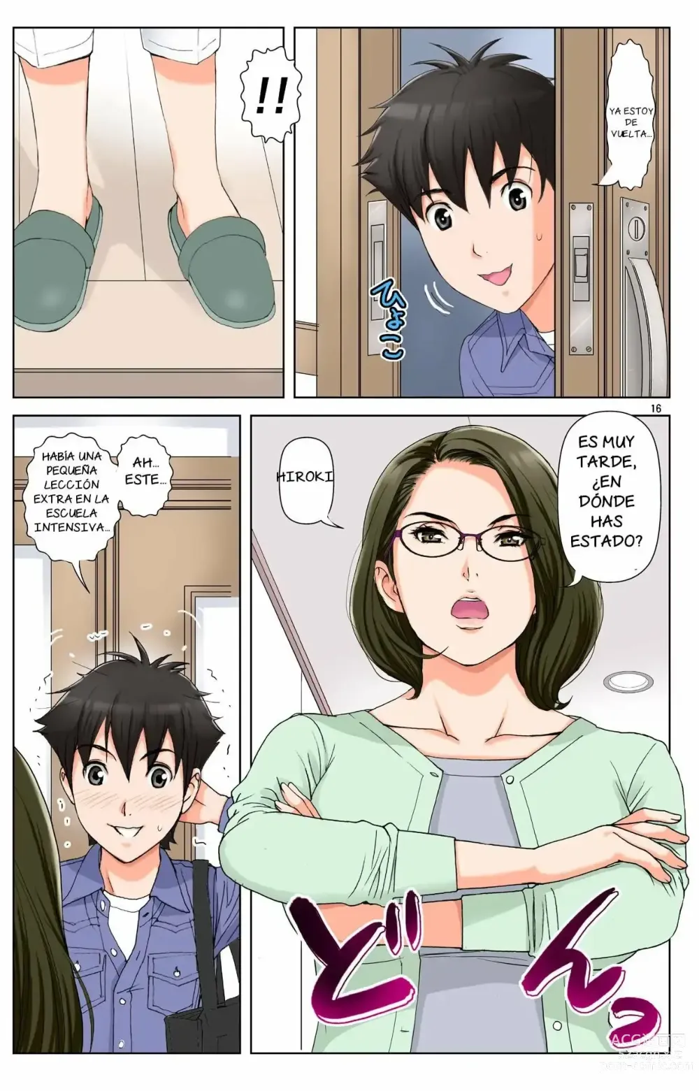 Page 16 of doujinshi Cómo mi madre se convirtio en la esclava sexual de mi amigo 1 ~Vision de Naomi~