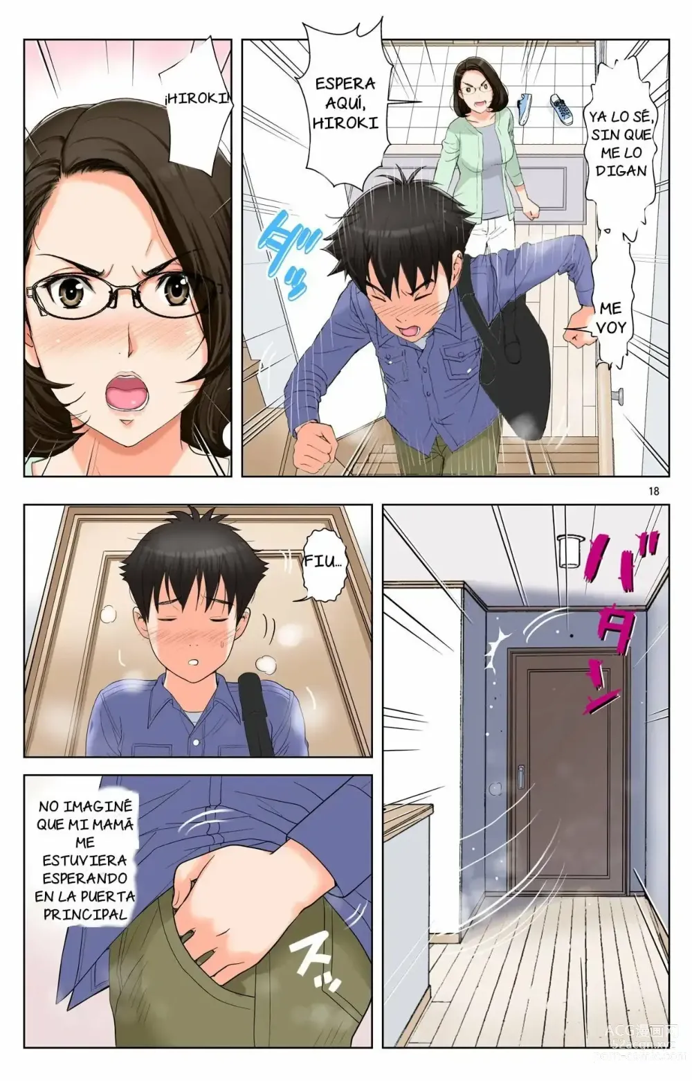 Page 18 of doujinshi Cómo mi madre se convirtio en la esclava sexual de mi amigo 1 ~Vision de Naomi~