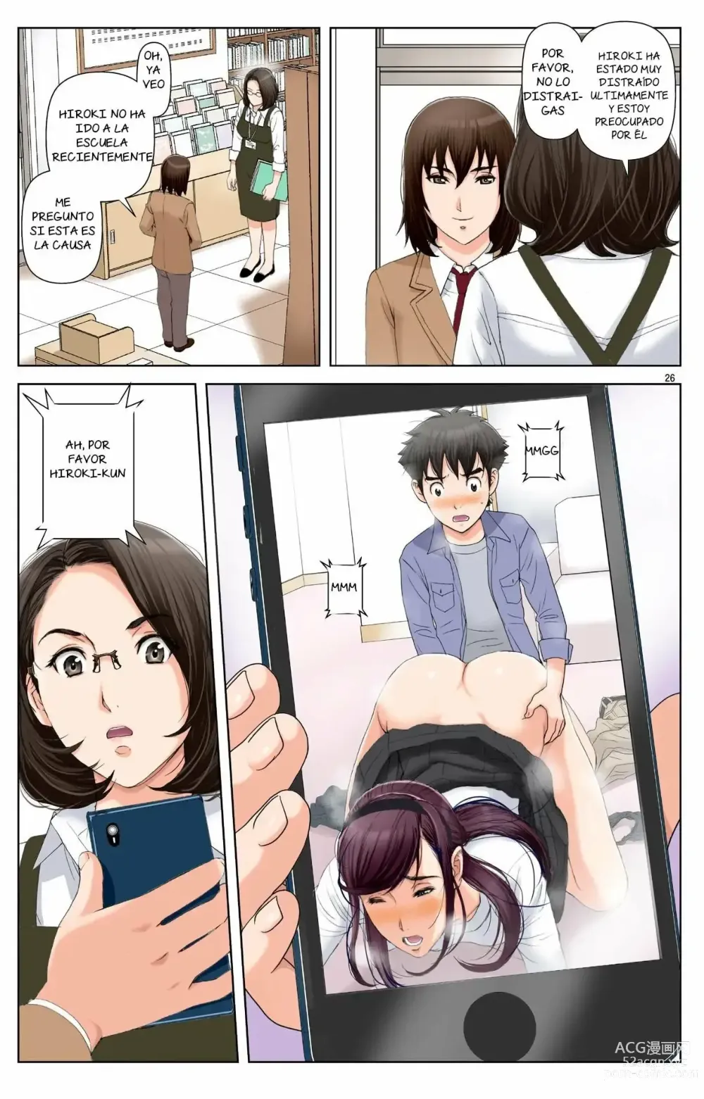 Page 26 of doujinshi Cómo mi madre se convirtio en la esclava sexual de mi amigo 1 ~Vision de Naomi~