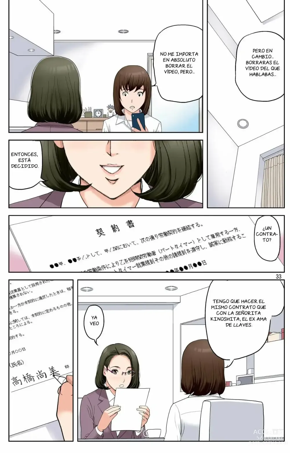 Page 33 of doujinshi Cómo mi madre se convirtio en la esclava sexual de mi amigo 1 ~Vision de Naomi~