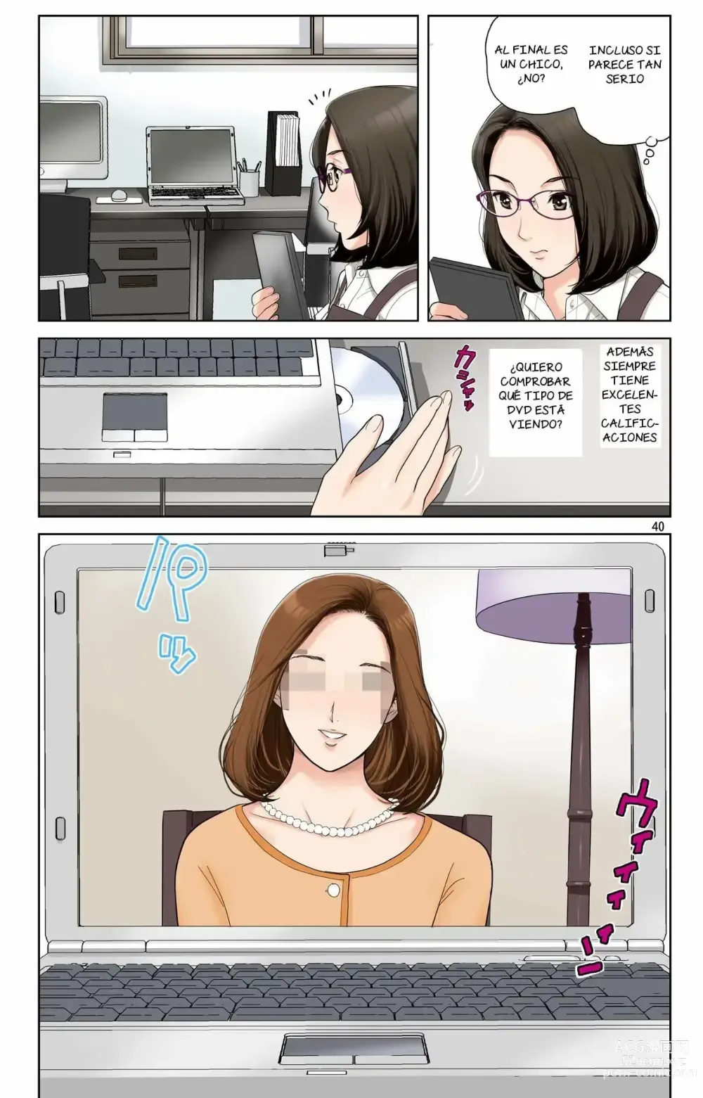 Page 40 of doujinshi Cómo mi madre se convirtio en la esclava sexual de mi amigo 1 ~Vision de Naomi~