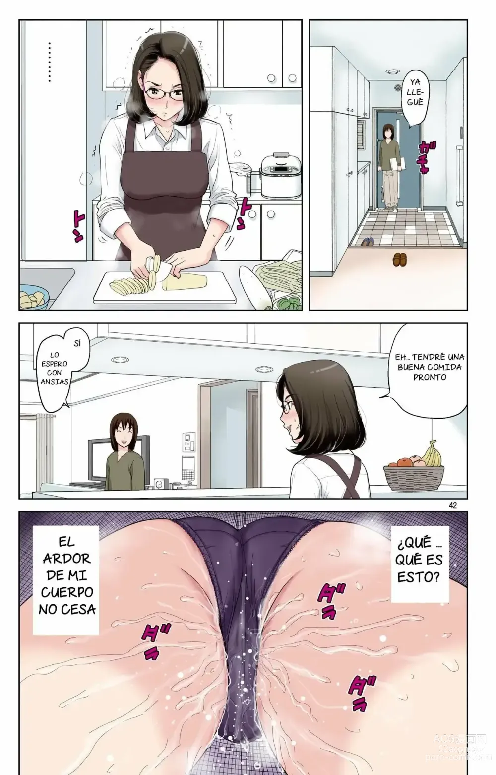 Page 43 of doujinshi Cómo mi madre se convirtio en la esclava sexual de mi amigo 1 ~Vision de Naomi~