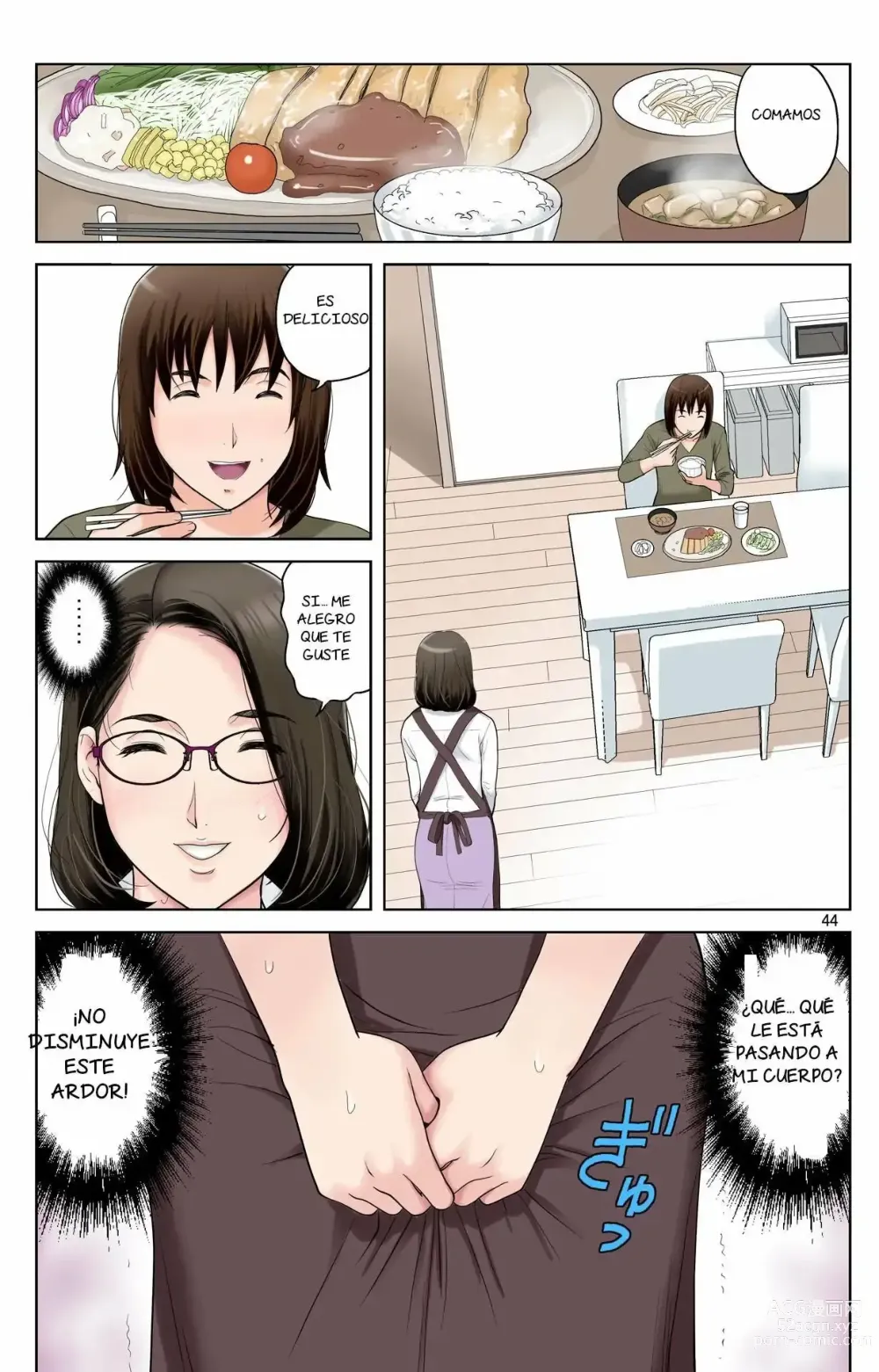 Page 44 of doujinshi Cómo mi madre se convirtio en la esclava sexual de mi amigo 1 ~Vision de Naomi~