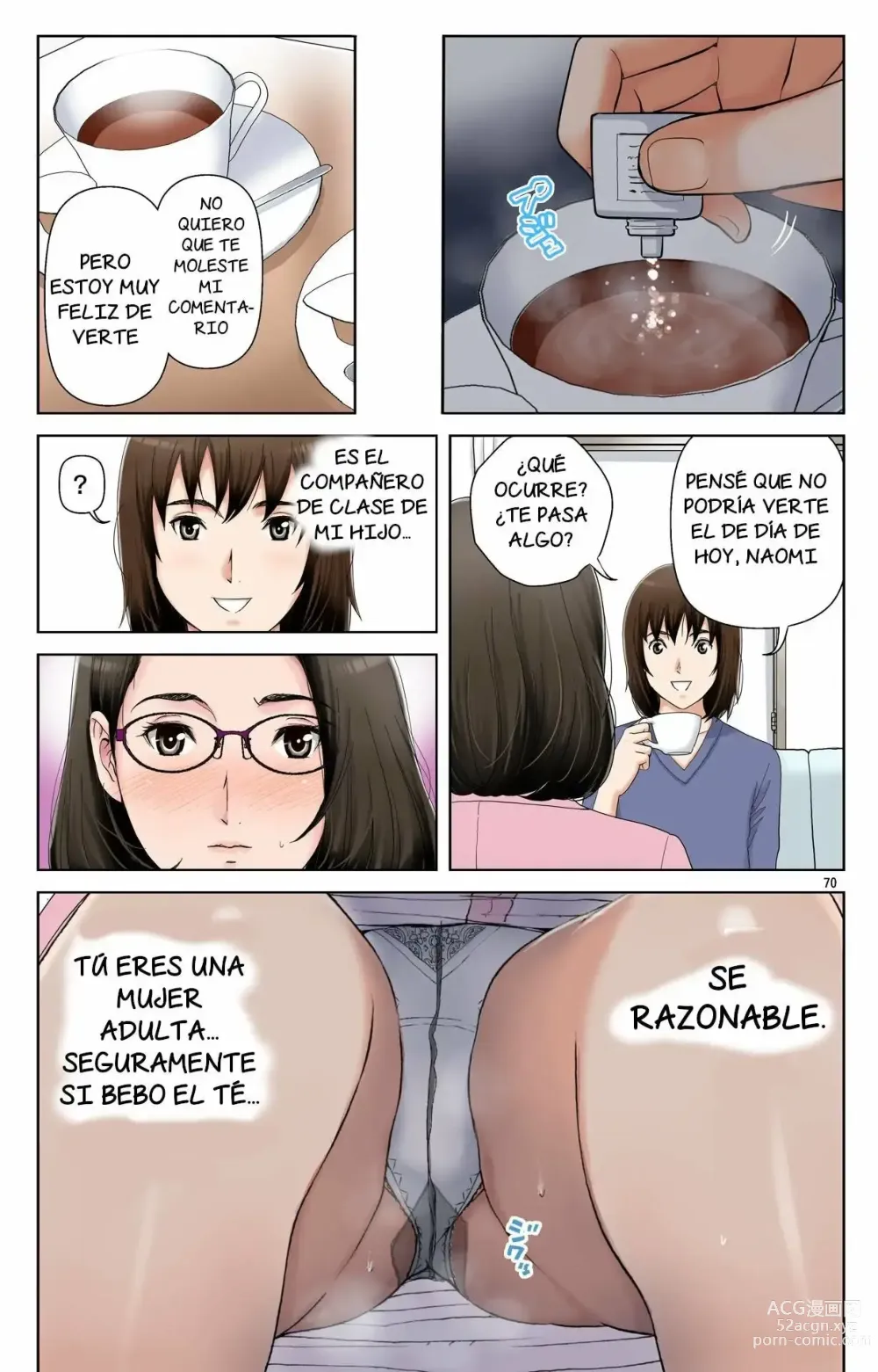 Page 70 of doujinshi Cómo mi madre se convirtio en la esclava sexual de mi amigo 1 ~Vision de Naomi~