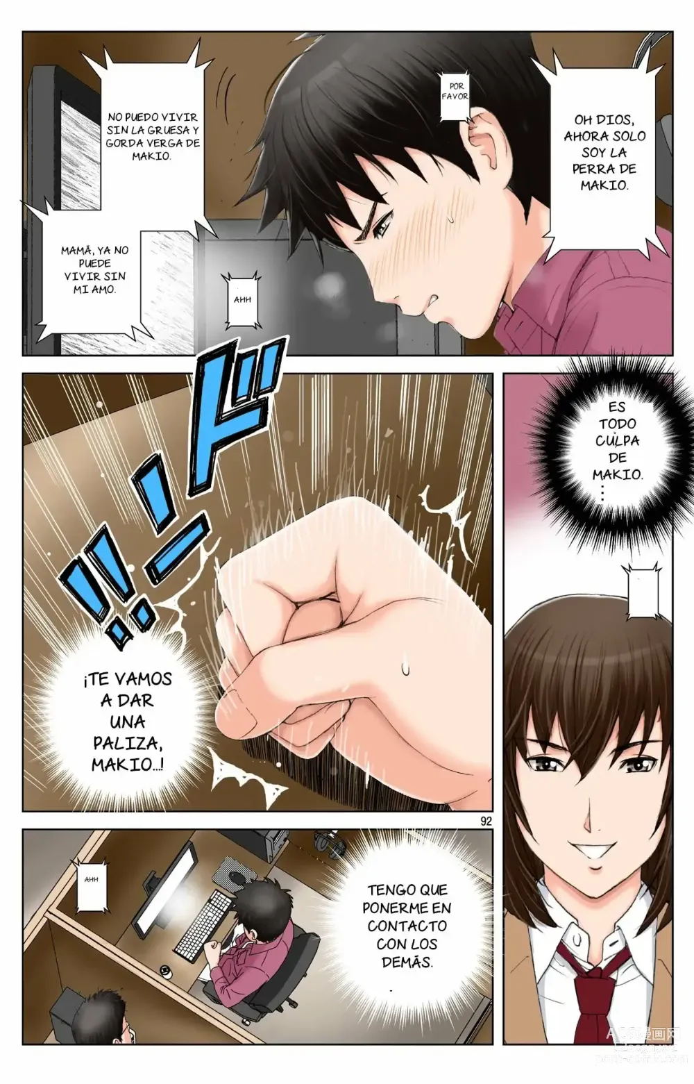 Page 92 of doujinshi Cómo mi madre se convirtio en la esclava sexual de mi amigo 2 ~Vision de Hiroki~