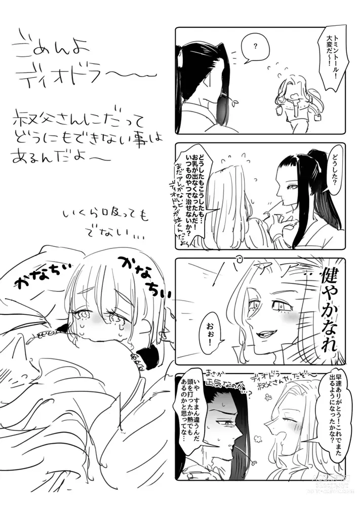 Page 14 of doujinshi Ganmen Tsuyo Tsuyo Zettai Birei Couple Bakutan Thank You!!