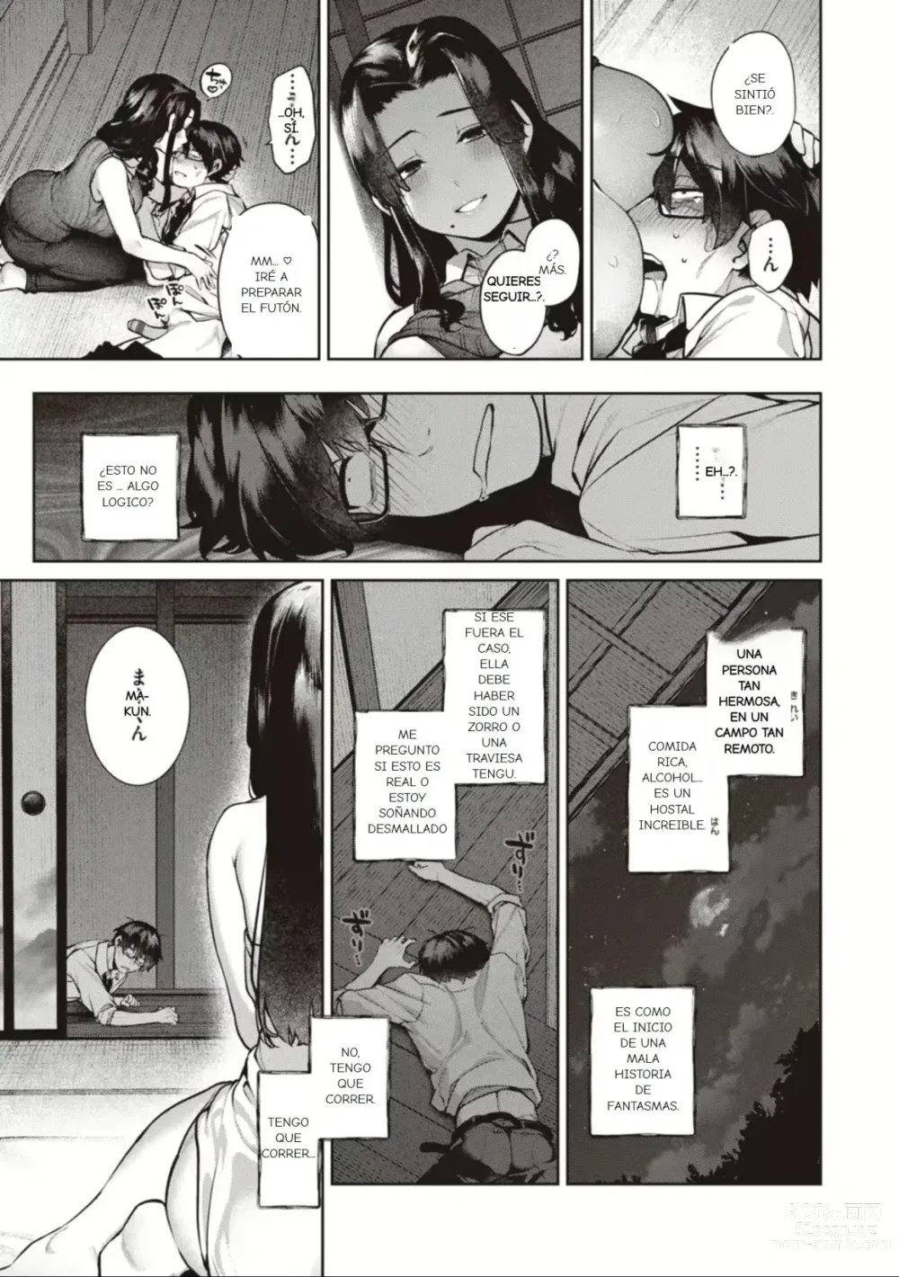 Page 12 of manga Me Dormí en el Tren