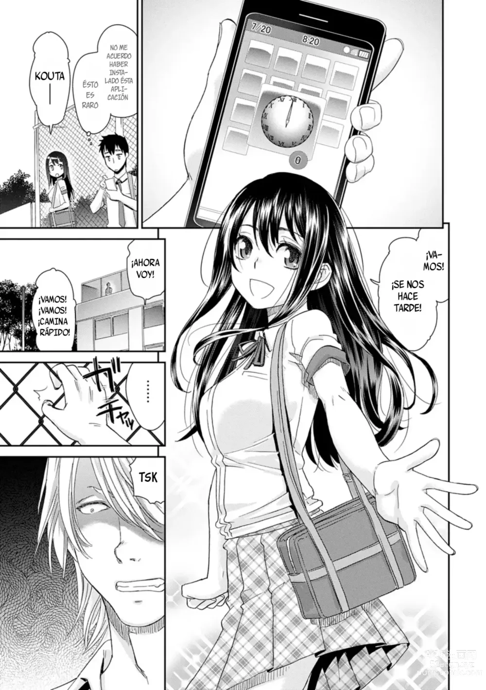 Page 6 of manga Netorare Time Leap 01