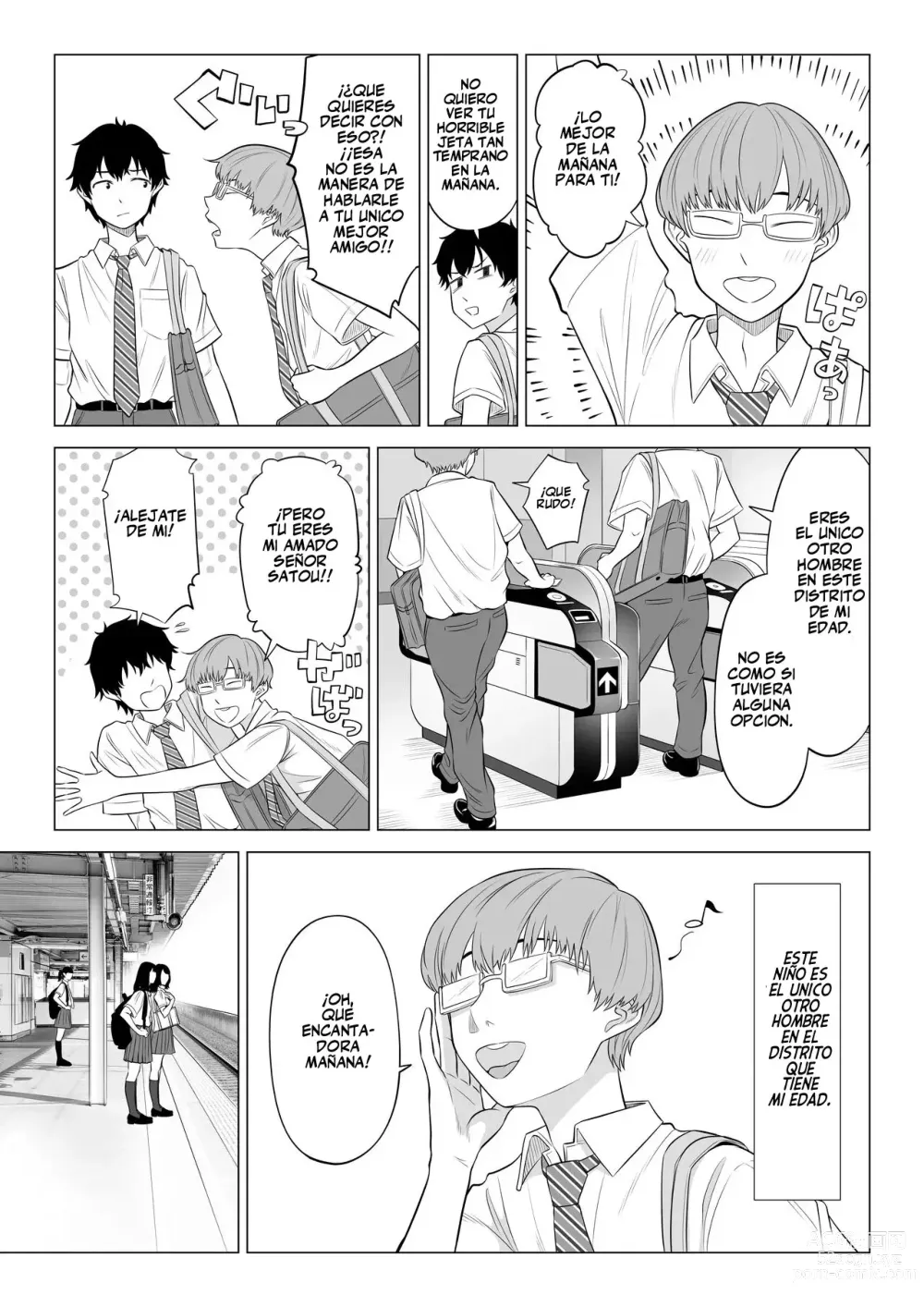 Page 6 of doujinshi En un mundo donde los hombres son escasos, el esperma es un recurso valioso