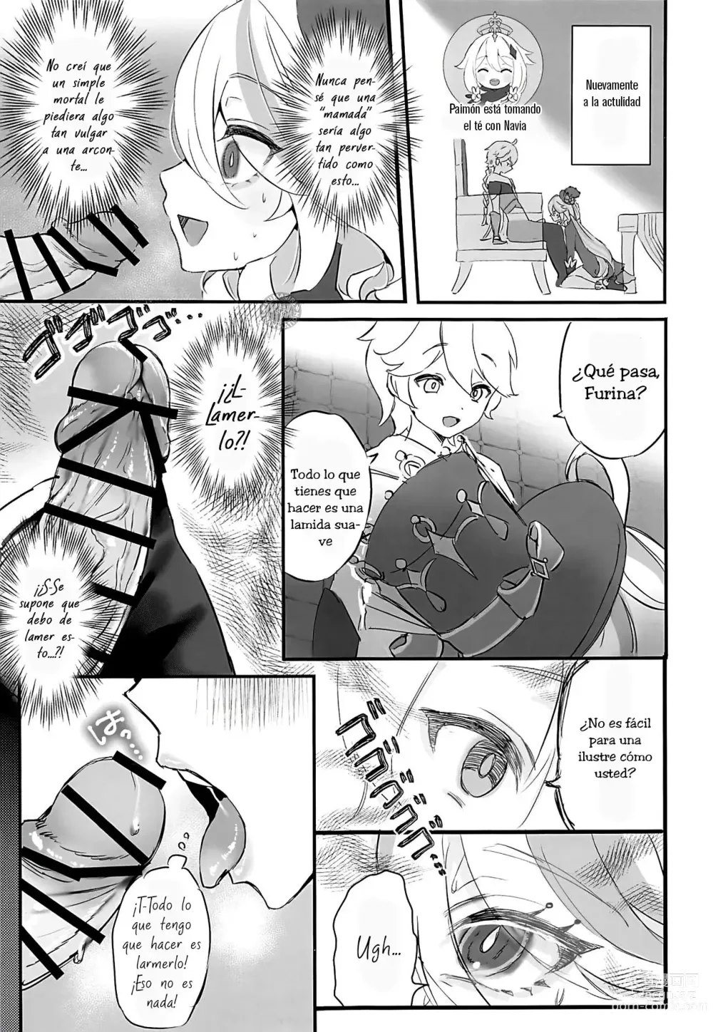 Page 6 of doujinshi Kimi no Guroshi de Kanpai - Cheers with her glass