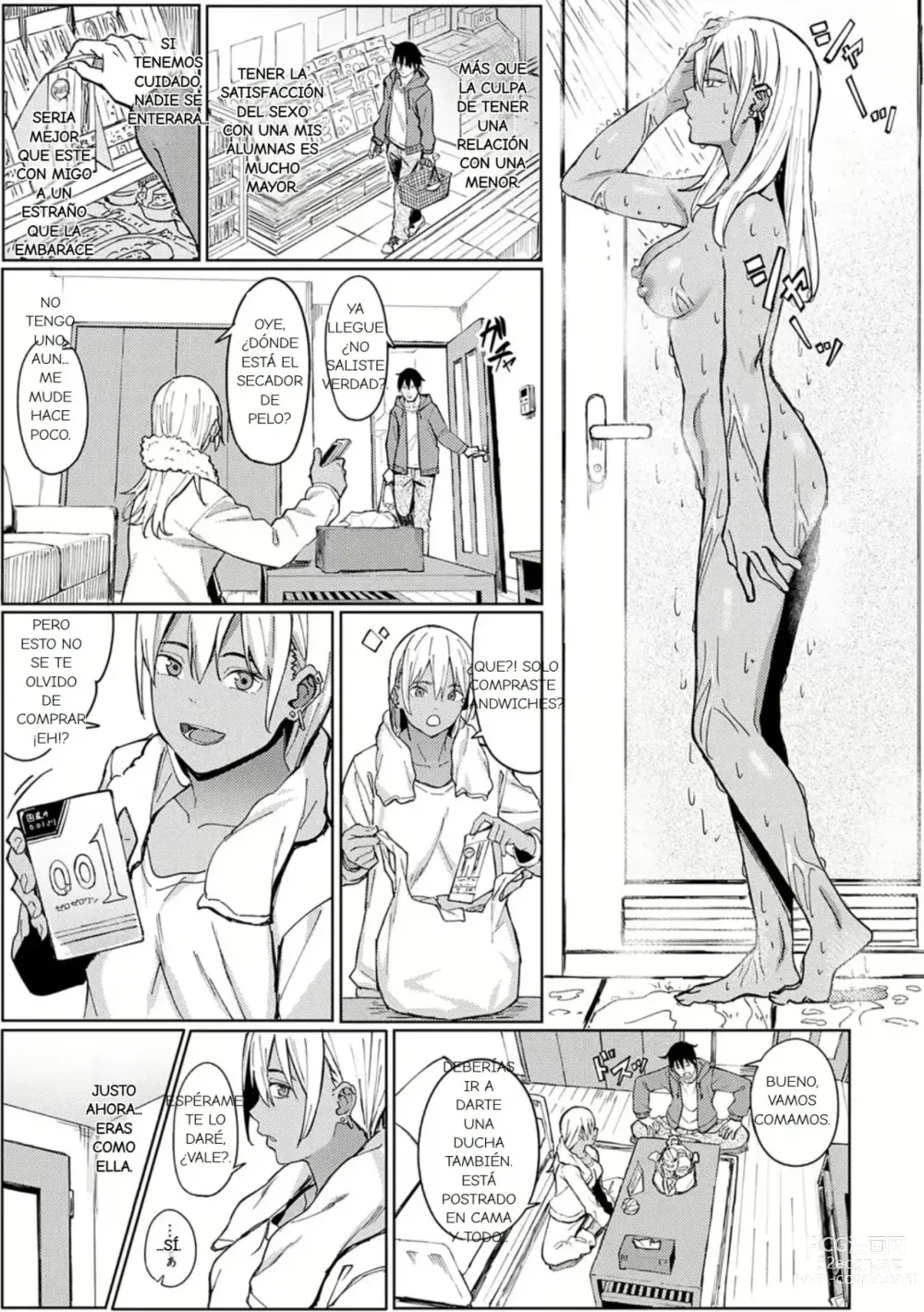 Page 15 of manga Dos noches y tres dias huyendo