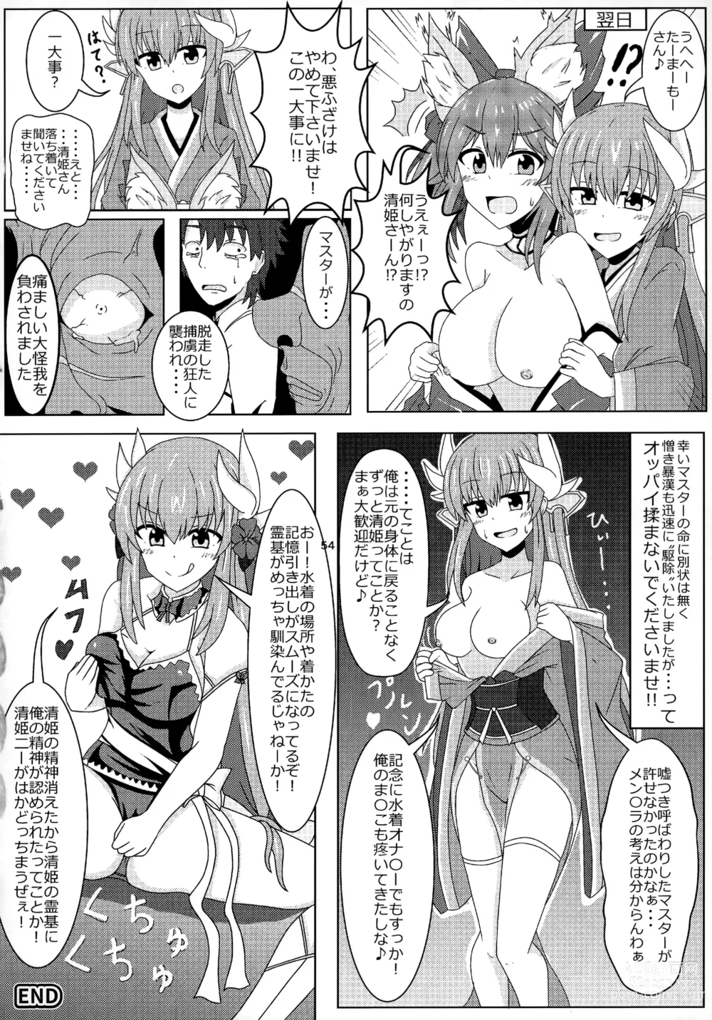 Page 55 of doujinshi TSFGO Tasha-kei TSF Anthology