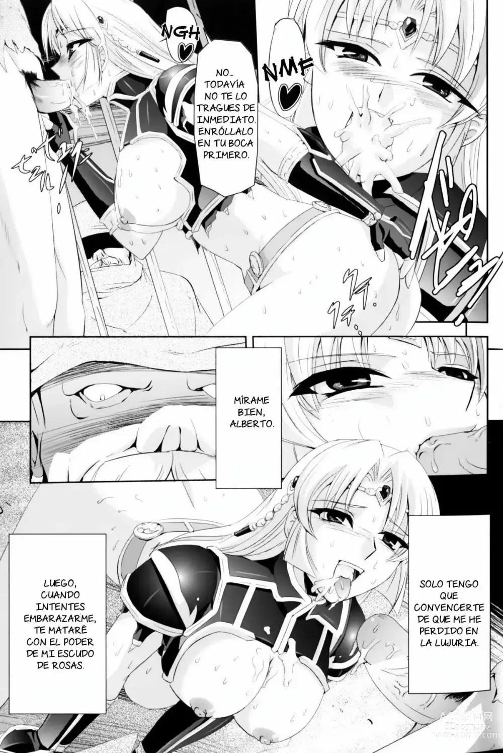 Page 85 of manga Caballero de la rosa negra ~La Santa Emperatriz Rosa~