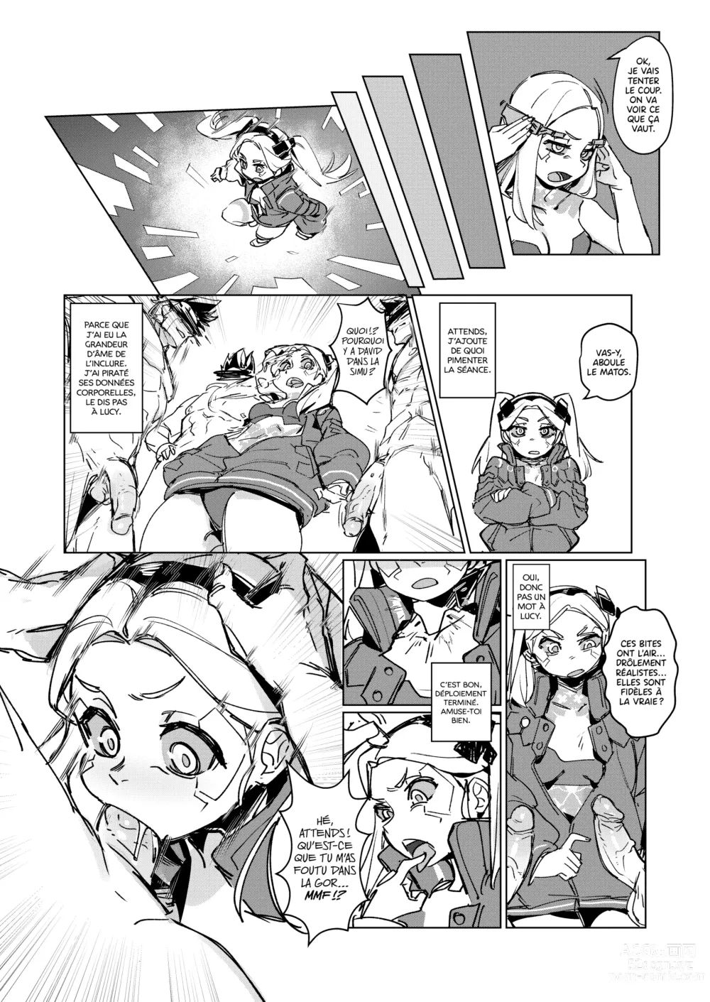 Page 3 of doujinshi CyberDICK ERORUNNERS