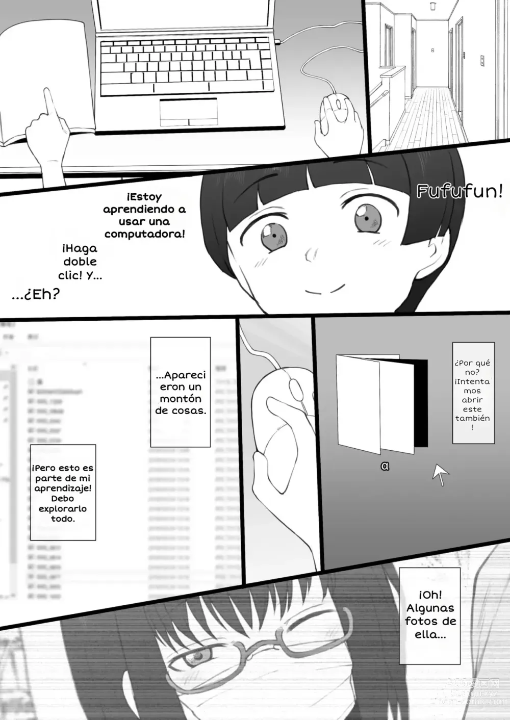 Page 4 of doujinshi En la computadora que me prestó mi querida hermana mayor...