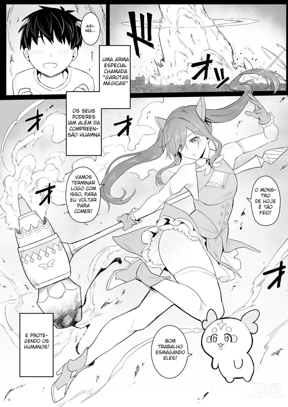 Page 5 of doujinshi The NEET Life of a Former Magical Girl