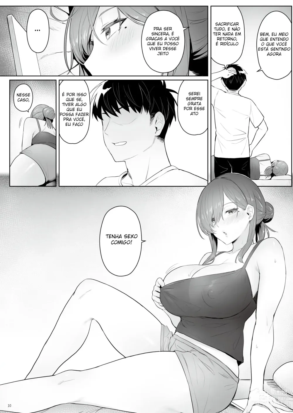 Page 9 of doujinshi The NEET Life of a Former Magical Girl