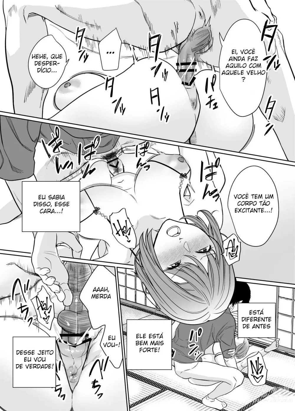 Page 14 of doujinshi Rural, Summer. Hot Sweet Sex with My Friend's Mom