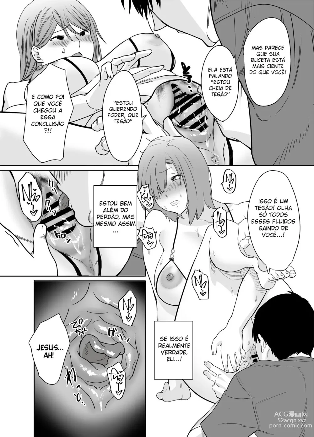 Page 10 of doujinshi Rural, Summer. Hot Sweet Sex with My Friend's Mom