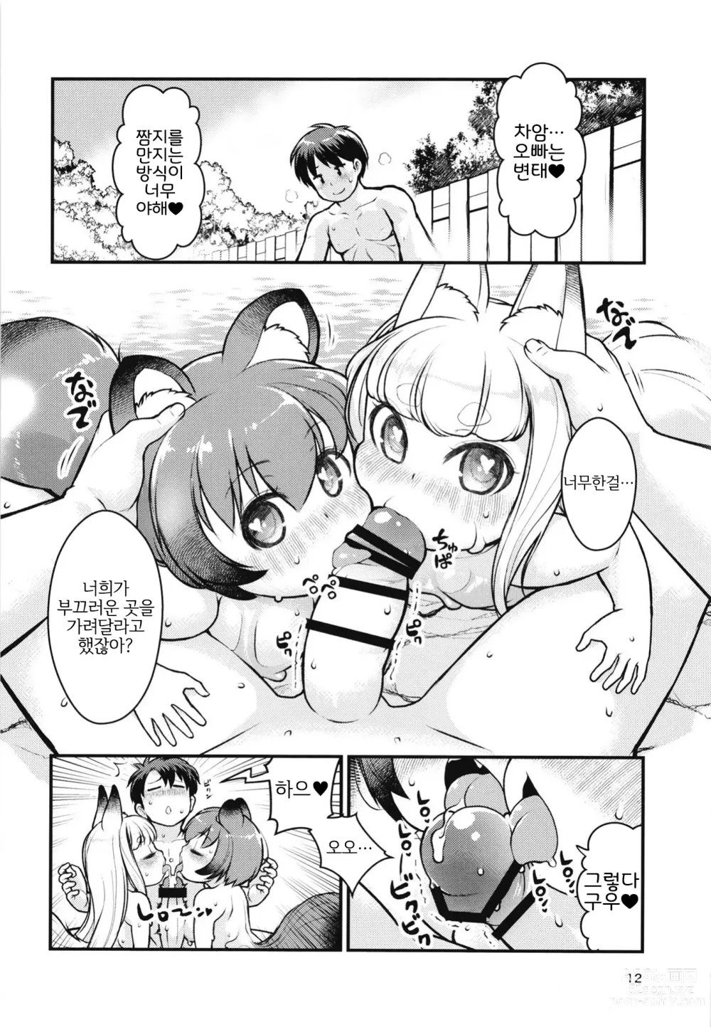 Page 11 of doujinshi 케모미미 온천에 어서오세요