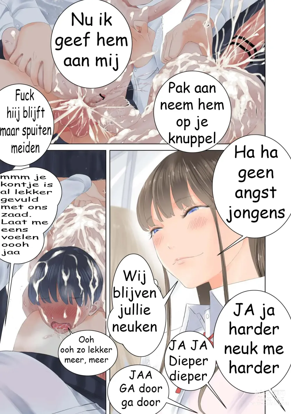 Page 24 of manga Avontuur op de metro