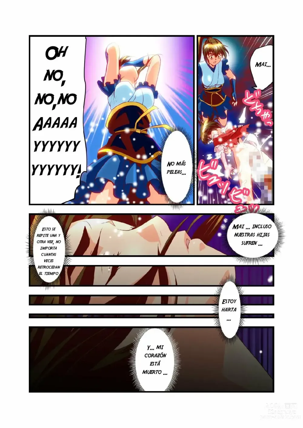 Page 34 of doujinshi FallenXXangeL bad endings