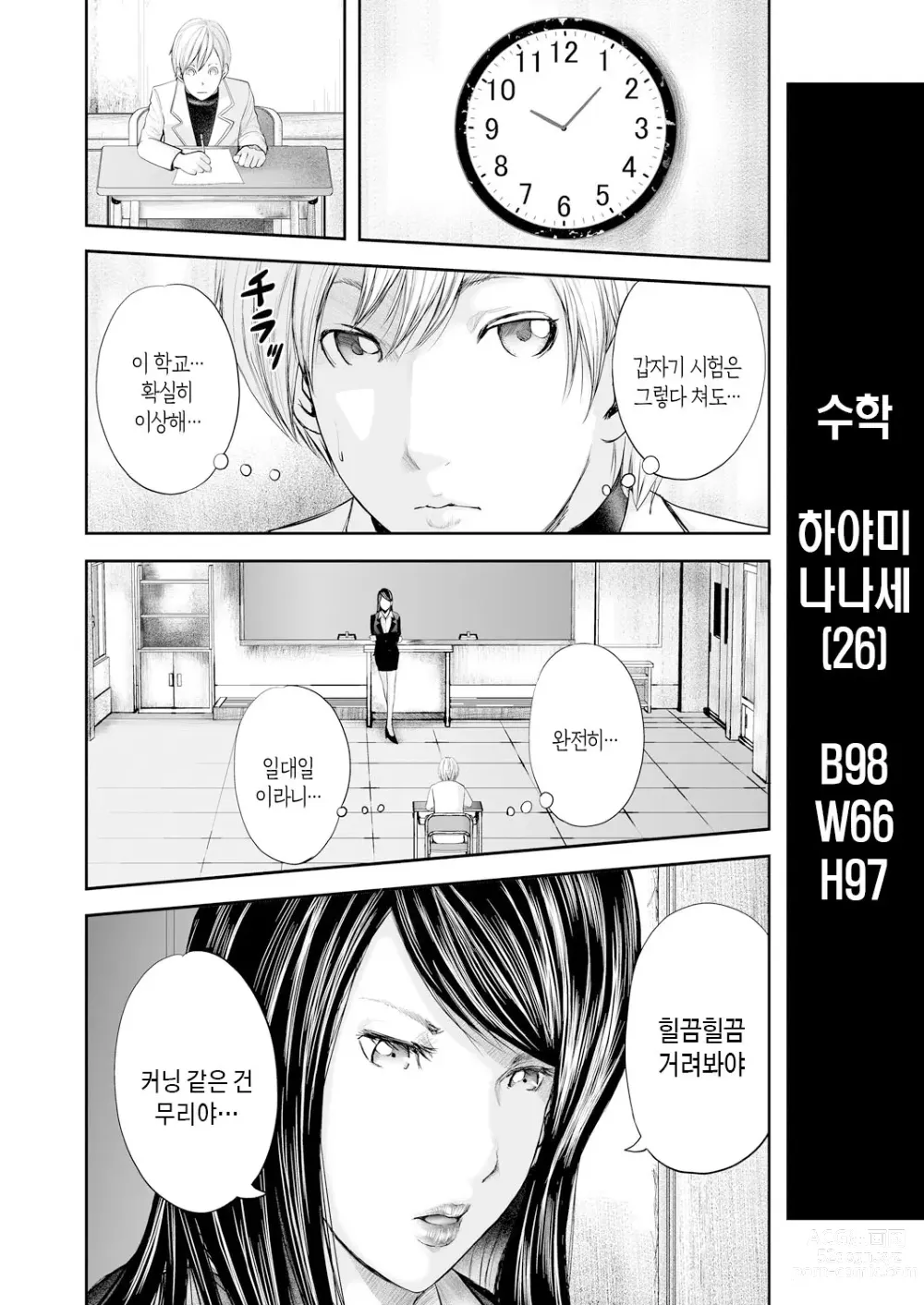 Page 10 of manga 여교사 5명과 나 1명