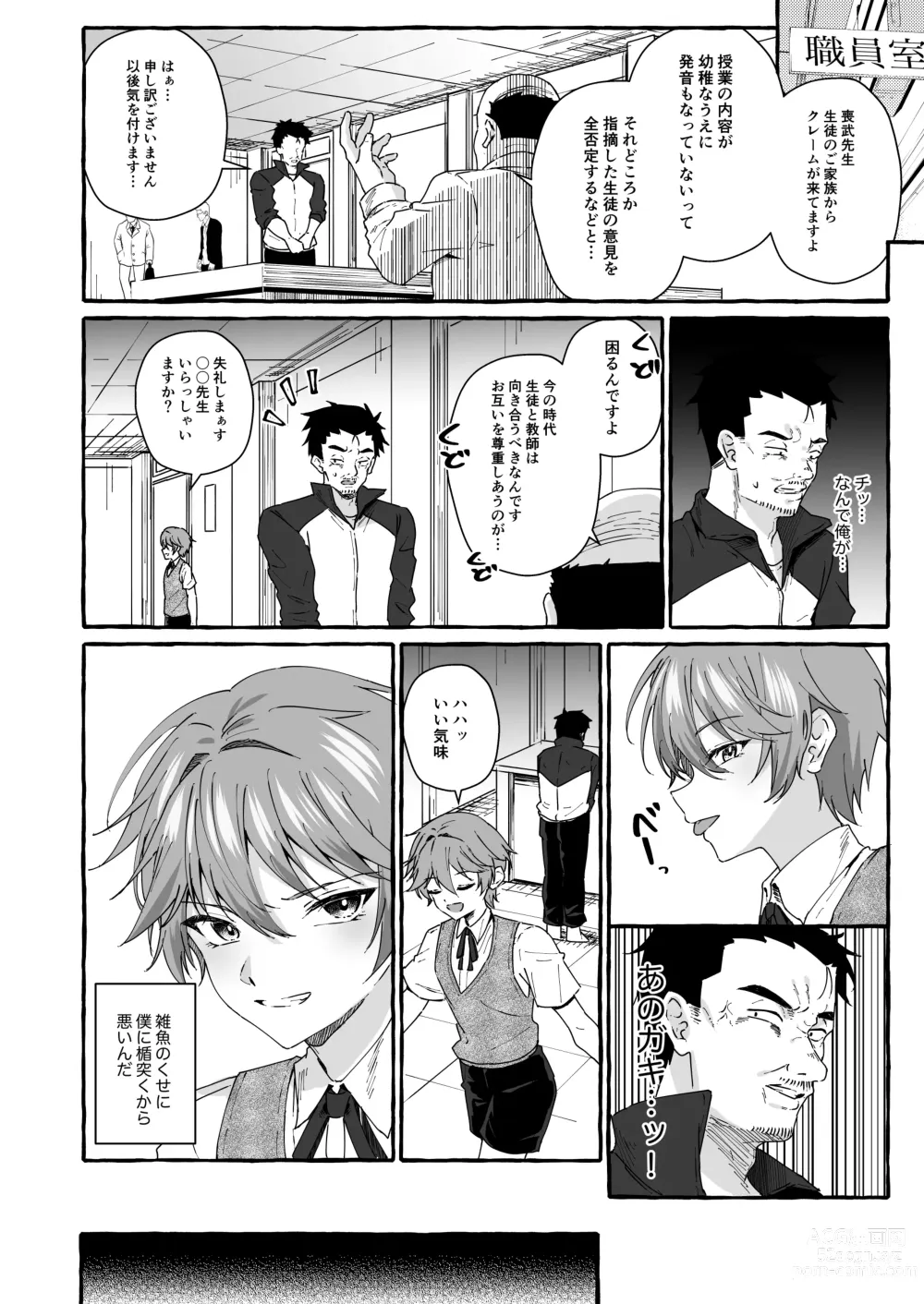 Page 5 of doujinshi Namaiki na Oshiego o Kyousei Roshutsu de Wakaraseru!