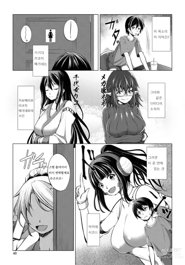 Page 42 of manga Nikushoku Joshi wa Shoudoubutsu ga Osuki