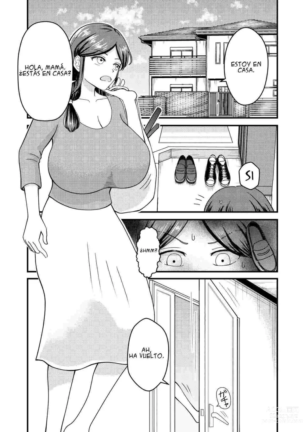 Page 28 of doujinshi Yasashii Bakunyuu Kaa-san to Irekawacchatta Hankouki na Ore no Hanashi ~Episode 3~