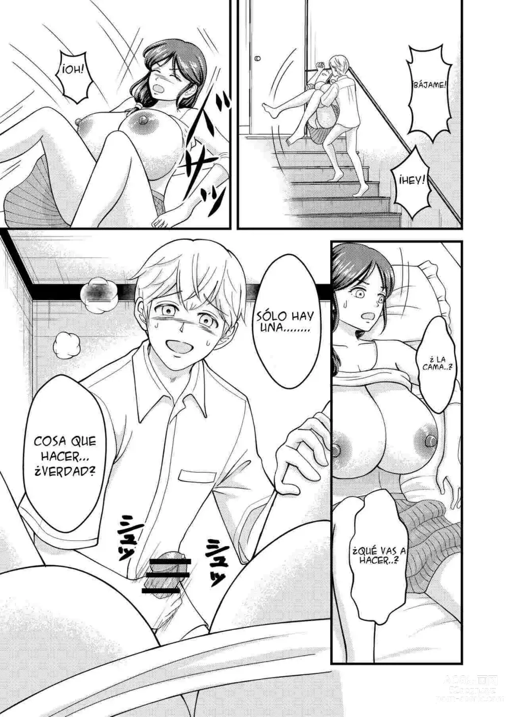 Page 8 of doujinshi Yasashii Bakunyuu Kaa-san to Irekawacchatta Hankouki na Ore no Hanashi ~Episode 3~