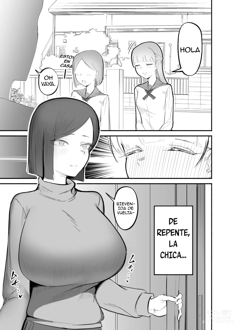 Page 2 of doujinshi Married Woman Who's So Lewd She Gives Women Boners