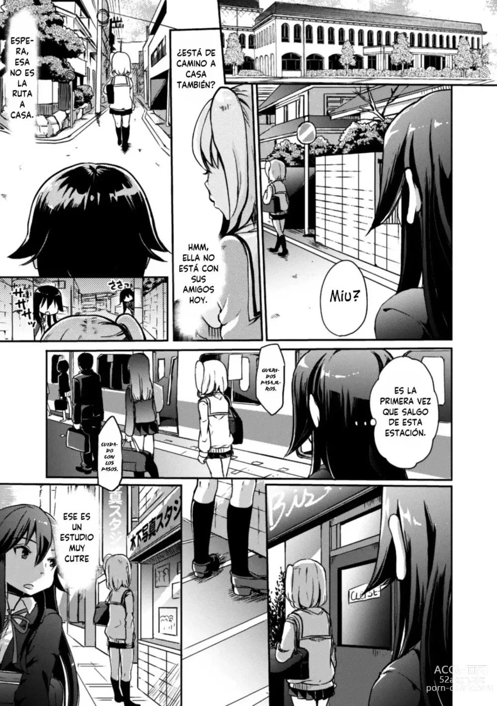 Page 15 of manga My little sister is the sun.