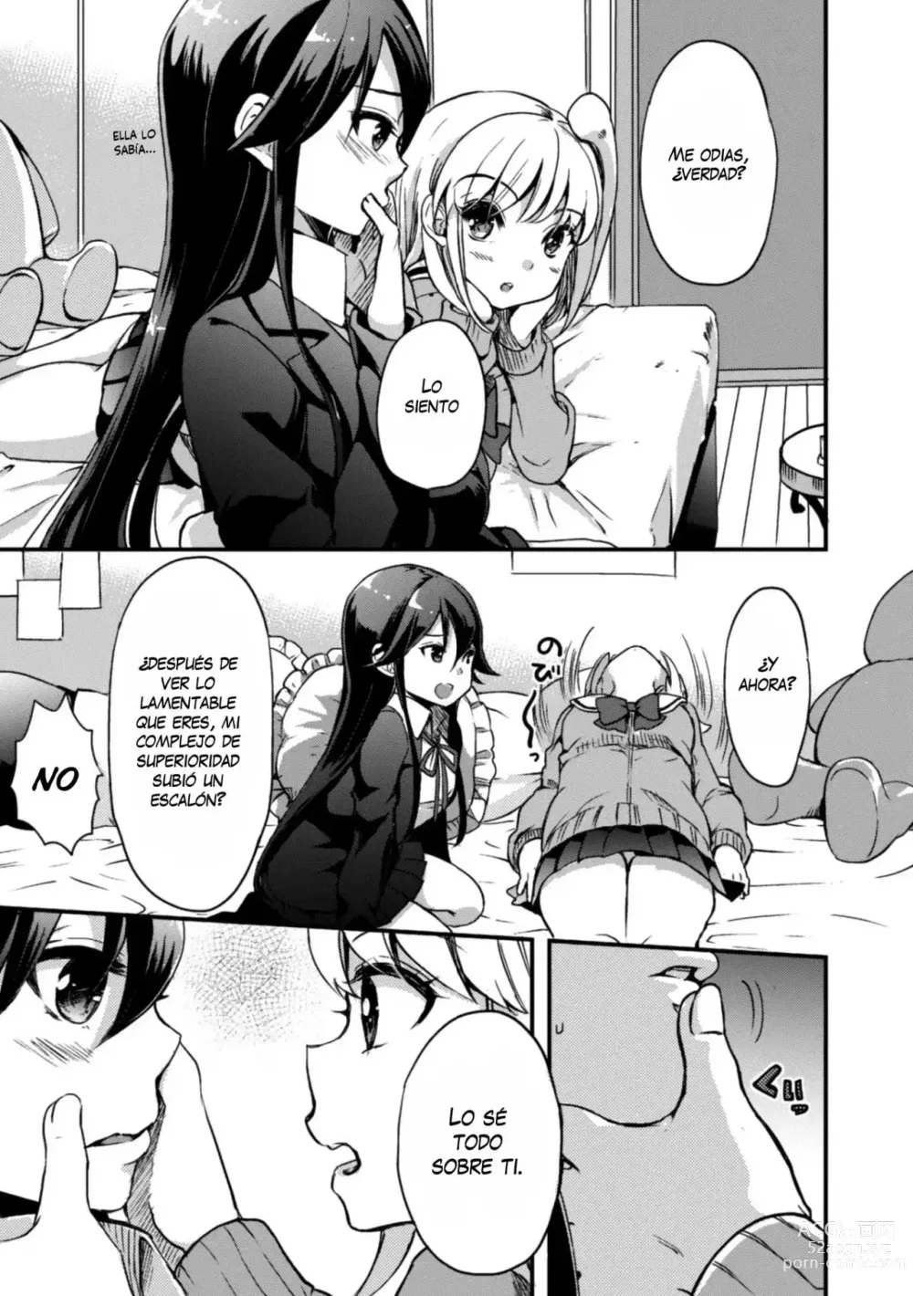 Page 19 of manga My little sister is the sun.