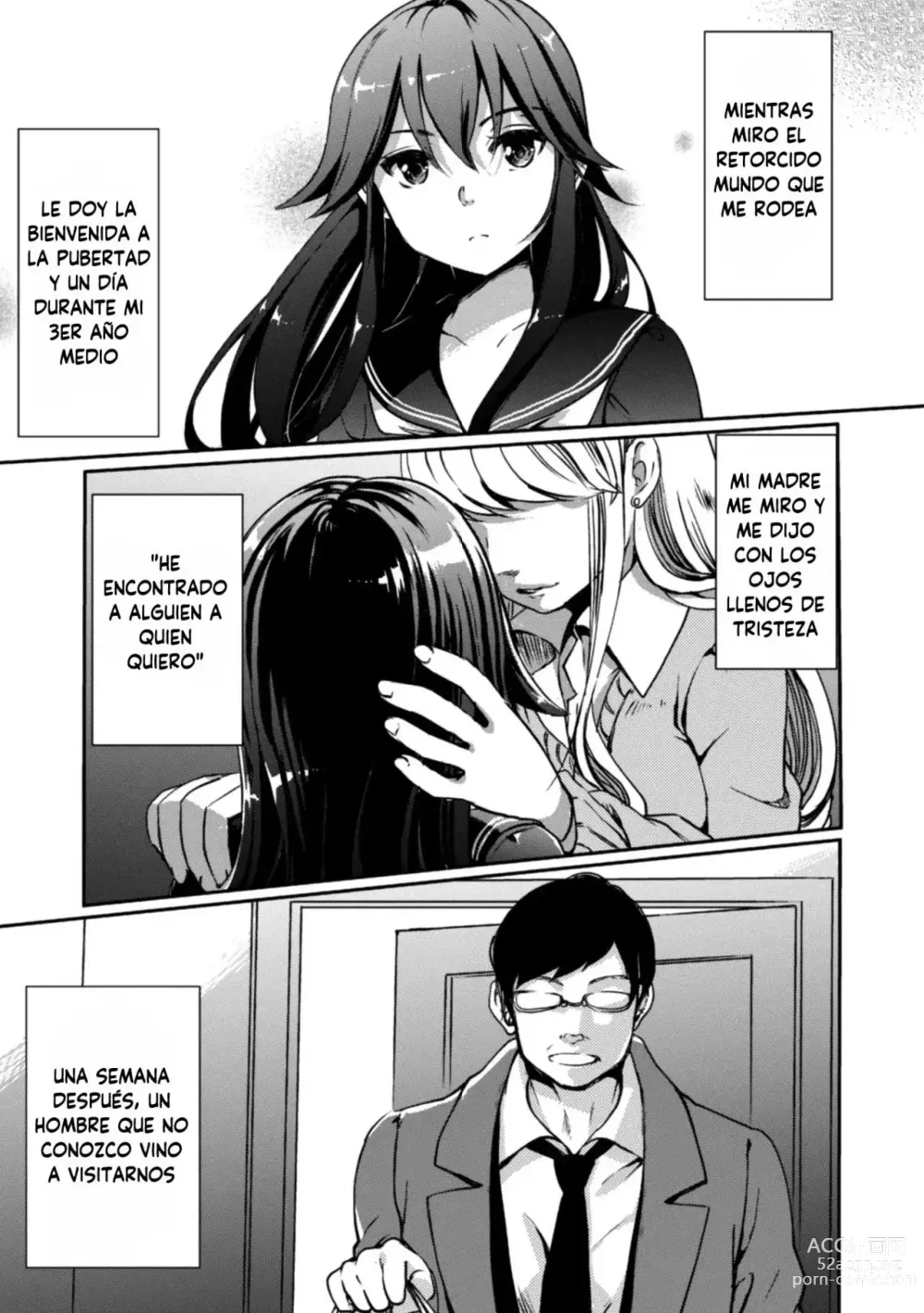 Page 3 of manga My little sister is the sun.