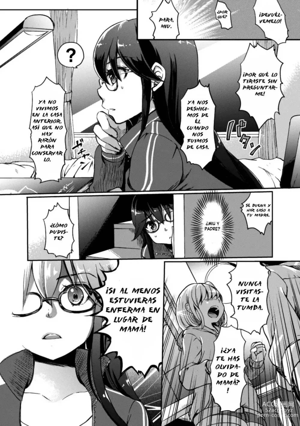 Page 6 of manga My little sister is the sun.