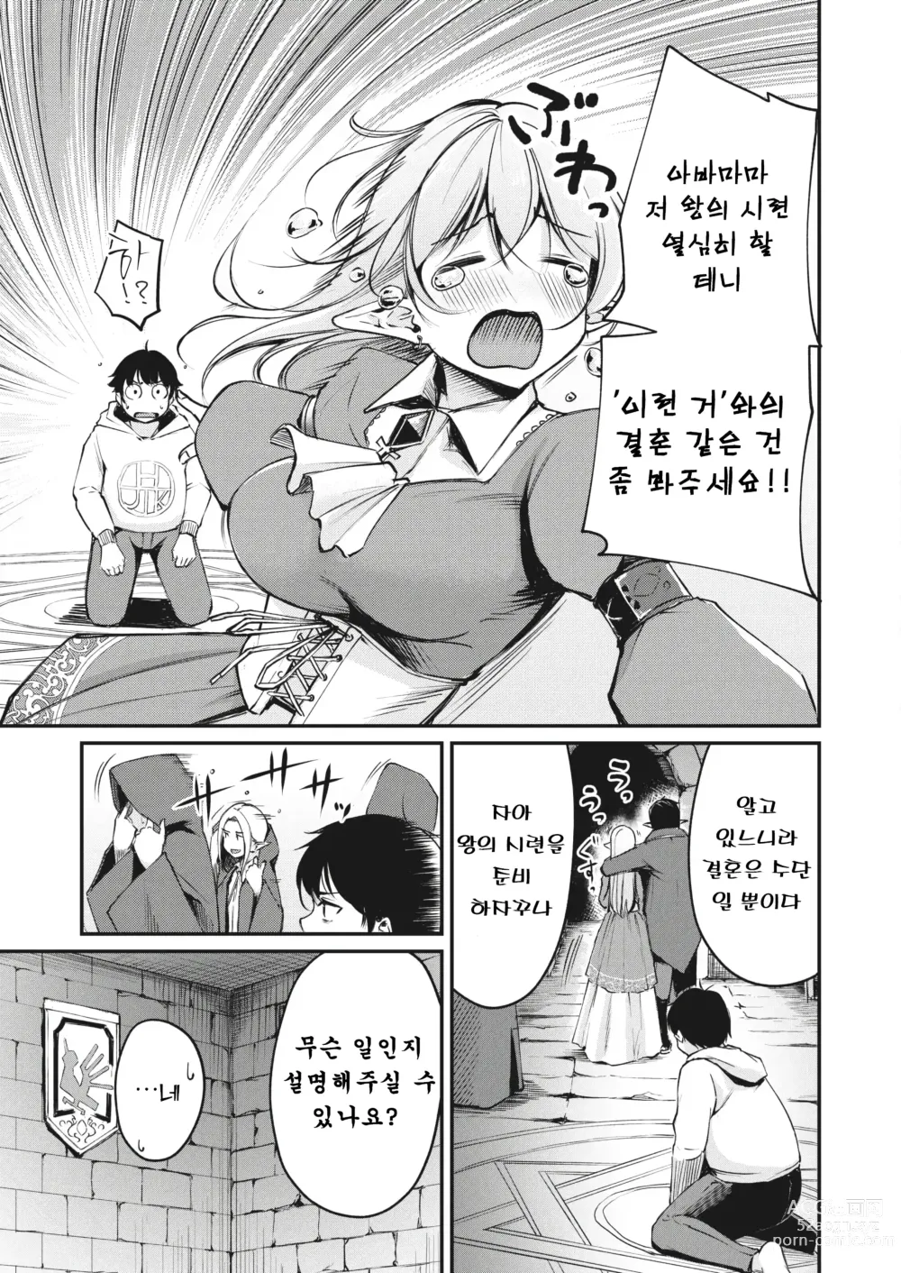 Page 3 of manga 규중 엘프의 왕녀님