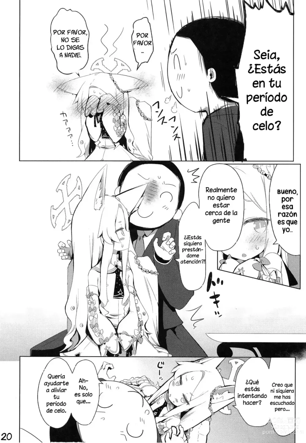 Page 6 of doujinshi Hatsujou Seia de sumanai